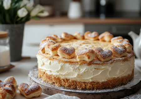 Супербыстрый «Наполеон»: берем пачку слоеных «ушек» — и торт почти готов