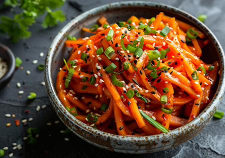 Закуска из тыквы: в восточном стиле: готовится быстро