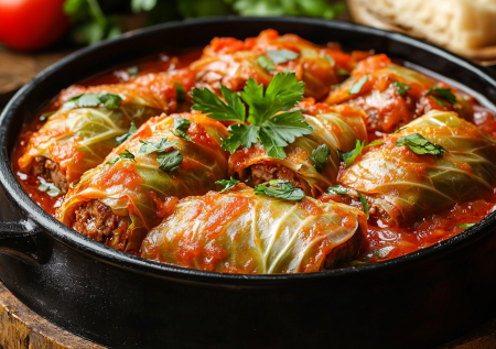 Вкусный ужин из обычной капусты. Шахлет, или по-нашему голубцы! Готовим без возни и танцев с бубном