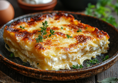 Сырники больше не делаю. Готовлю ароматные лазанки — очень вкусный и простой завтрак для всей семьи