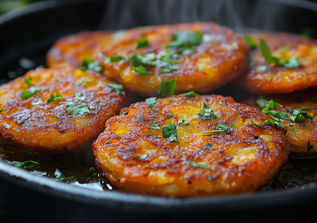 Нарезаю и обжариваю до хруста! Бхаджи — хрустящие индийские оладьи: вкусно на завтрак и на перекус