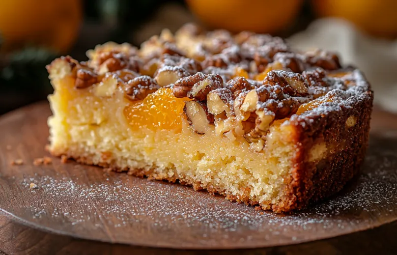 Пирог с орехами и апельсинами: простой рецепт