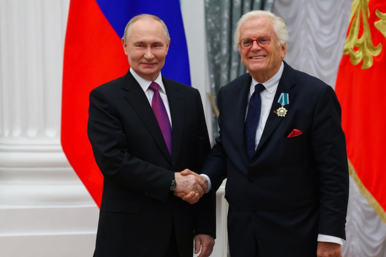 Владимир Путин и Юстус Франц