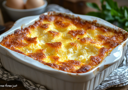 Запасайтесь творогом — и побольше! Творожная запеканка «Всего по три» — сочная, нежная и без грамма муки
