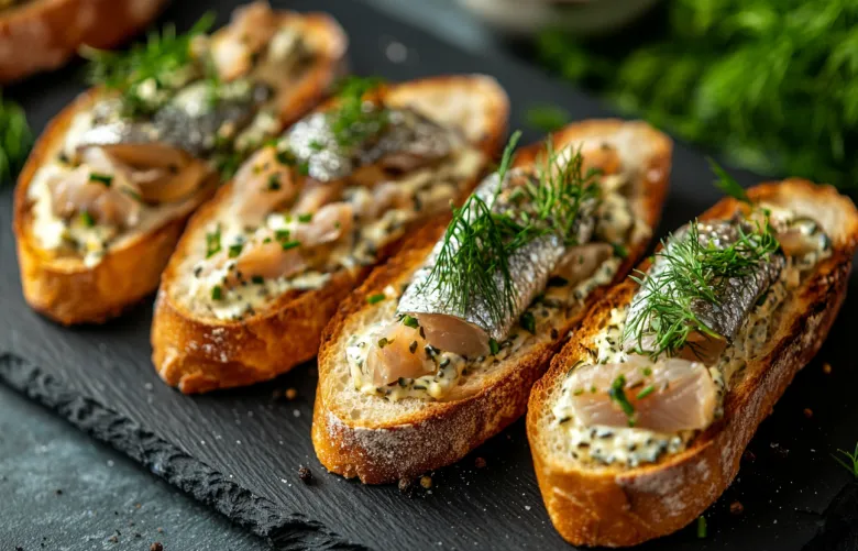 Бутерброды с селедкой