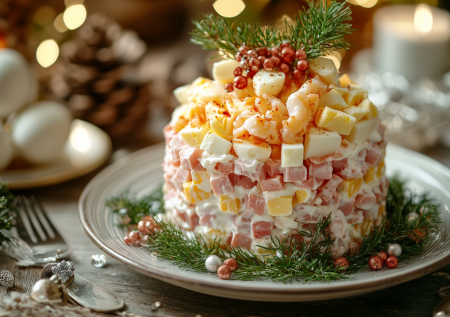 Салат «Снежный вальс» на Новый год — не рецепт, а сказка: сметают со стола быстрее оливье