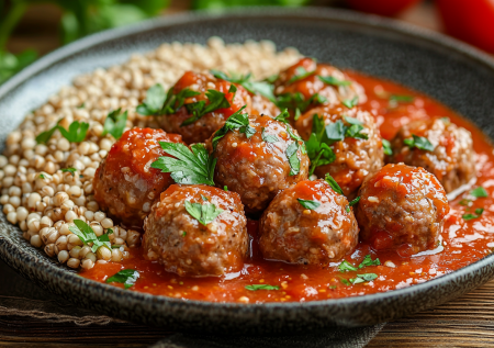 Готовлю тефтели не из фарша, а из печени — мой секрет нежности в томатном соусе