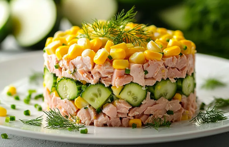 Салат с тунцом: простой рецепт