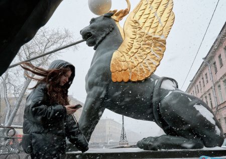 Петербуржцам рассказали, когда в городе выпадет первый снег