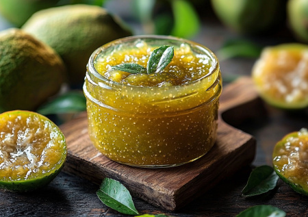 Поможет щитовидке: живое варенье из фейхоа без готовки