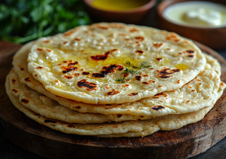 Лепешки на сухой сковороде — не подгорают и выходят нежными: готовлю по такому рецепту за 2 минуты