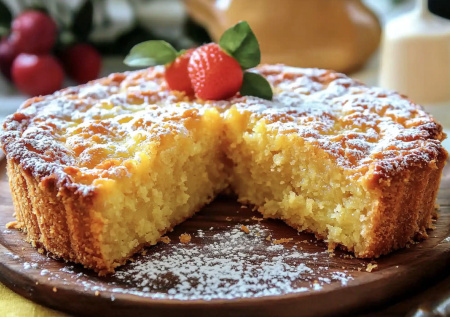 Самый вкусный лимонный манник на кефире: готовимся к Новому году