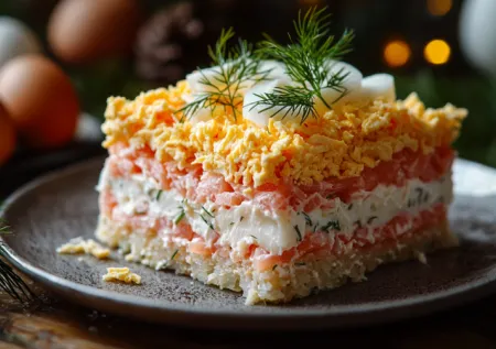 Салат «Мимоза» по-советски: вкус детства на новогоднем столе