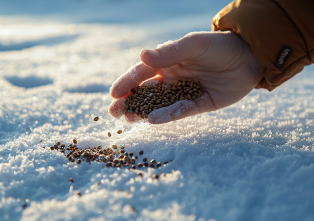 Цветы под снегом: что высадить сейчас, чтобы весной в саду все цвело?