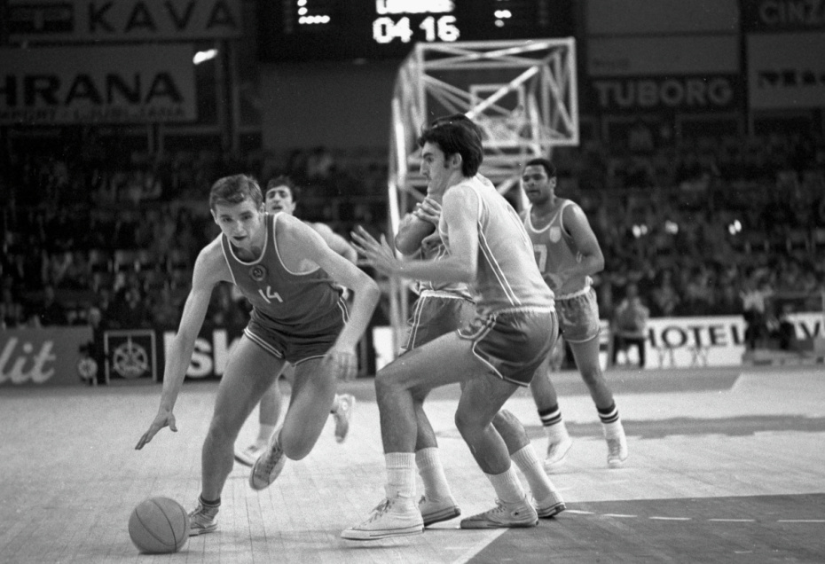 Александр Белов (слева), 1970 год