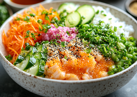 Обожаю готовить этот кани-салат — к празднику или просто к обеду. Эту азиатскую вкуснятину всегда сметают с тарелок