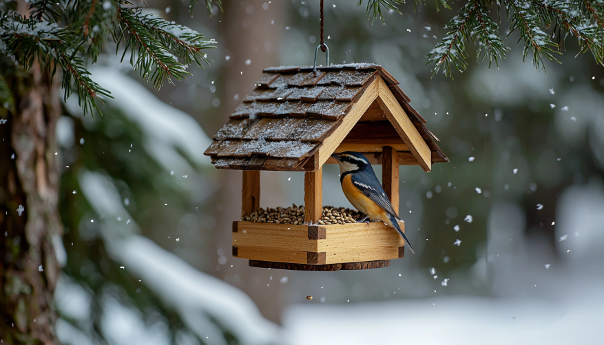 Как сделать кормушку?