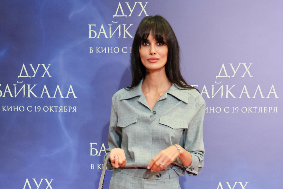 Алана Мамаева на премьере фильма «Дух Байкала»