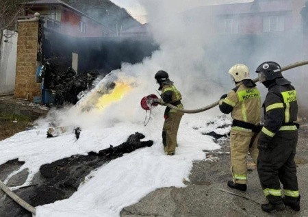 Появилось видео последних секунд полета Ка-226 перед падением в Дагестане