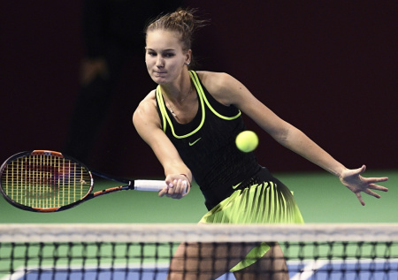 Российская теннисистка заработала 42 млн рублей на итоговом турнире WTA