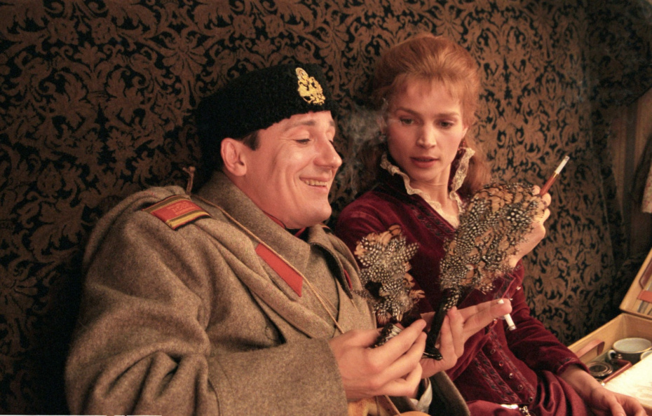 Олег Меньшиков в фильме «Сибирский цирюльник», 1998 год