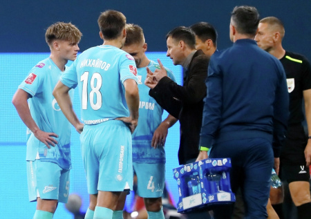 Встреча «Зенита» и «Крыльев Советов» в матче РПЛ закончилась со счетом 1:1