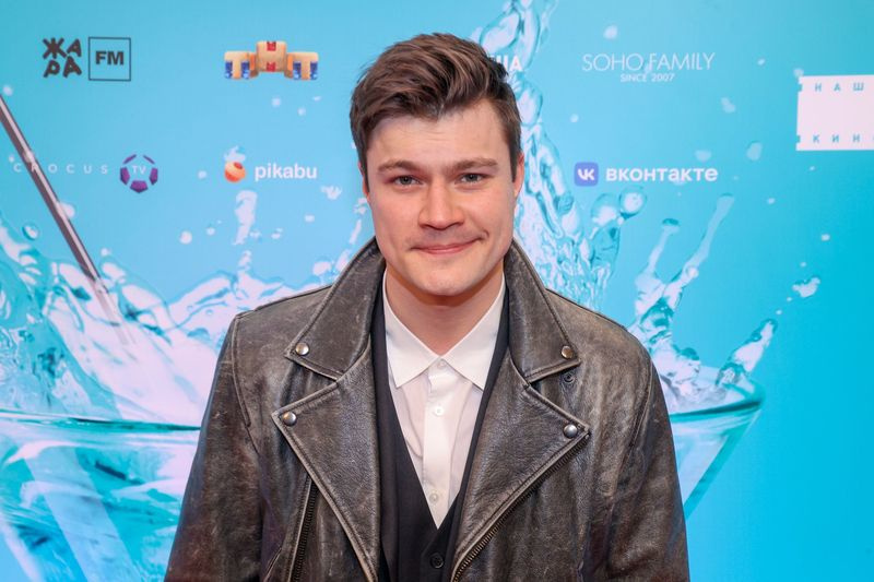 Олег Гаас на премьере фильма комедии «Приплыли!» в кинотеатре «Художественный»