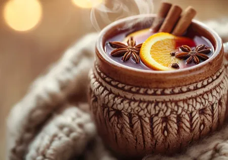 Главный напиток ноября — согревающий безалкогольный глинтвейн: 7 рецептов