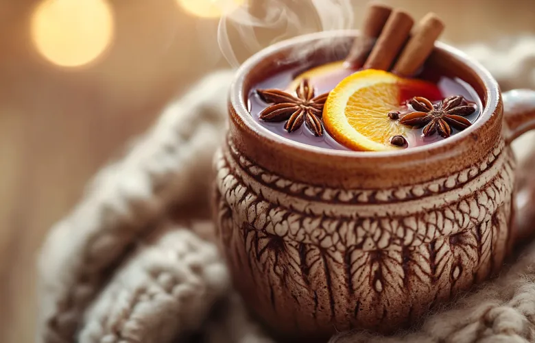 Как приготовить безалкогольный глинтвейн