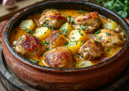 «Горшочек вари»: самый вкусный ленивый ужин из курицы и картошки с небольшим секретом