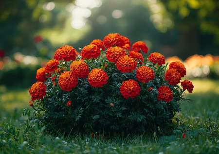 Этот цветок можно сажать в любое время года: будет цвести яркими помпонами с июня до заморозков
