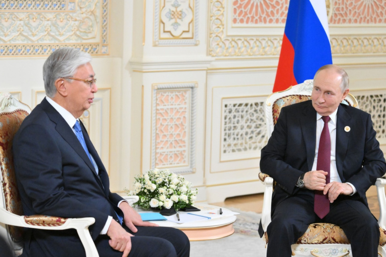 Касым-Жомарт Токаев, Владимир Путин