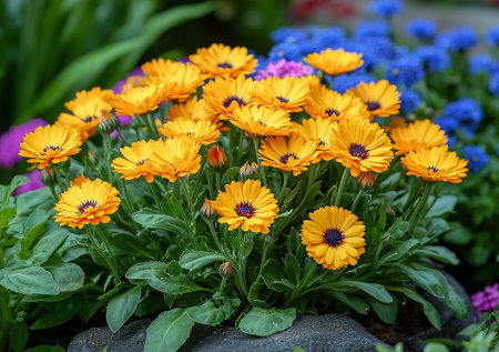 Кинул семена на снег, притоптал, дальше природа сделает все сама: все лето будете любоваться цветами