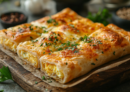 Беру лаваш и превращаю в хрустящие пирожочки — идеальный завтрак для занятых