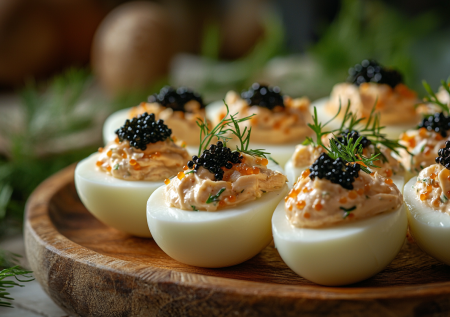 Фаршированные яйца по-королевски: элементарный рецепт — хит любого застолья