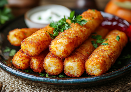 Хрустящие тыквенные палочки. Без тонны масла и жира. Макаю в сметану — объедение!