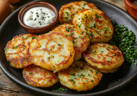 Натираю на терке и обжариваю до хруста! Картофельные тертюхи — вкуснее и проще драников