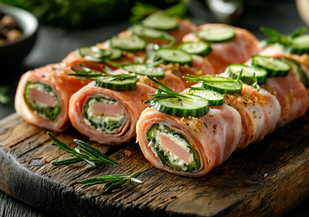 Закуска «Русская классика» из 3 ингредиентов: колбаса, сыр, огурец — и вкуснятина готова