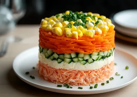 Салат «Огненная грива» принесет деньги в год Огненной Лошади — готовим на новогодний стол без хлопот и танцев с бубном