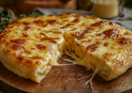 «Сырный гигант» с тягучей серединой: блин, который заменит вам целый завтрак