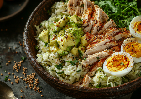 Новогодний стол без тонны майонеза: готовим обалденный салат из капусты — копченая добавка делает его особо вкусным