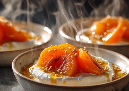 Секретный рецепт: горячая хурма в творожной симфонии