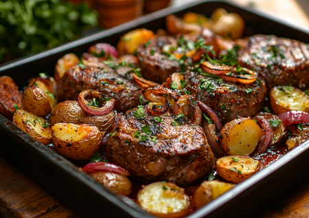 Мясо по-баварски «с изюминкой»: беспроигрышный вариант на ужин или праздник