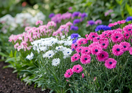 Кинул семена в ноябрьскую слякоть — и забыл до лета: в июне вырастут синие, розовые и белые цветы