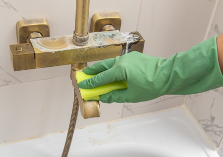 Простое спасение для вашего душа: 3 народных рецепта от белого налета