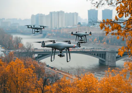 Названы главные преимущества нового антидрона для защиты мостов от БПЛА