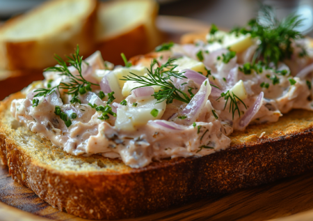 Эти бутерброды с форшмаком исчезают первыми со стола