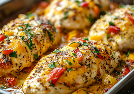 Курица по-болгарски: грудка с такой шапочкой никогда не будет сухой — рецепт на обед или ужин