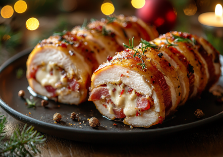 Буду готовить на Новый год за 10 минут: закусочный рулет из трех ингредиентов — организуем праздничный стол без мороки