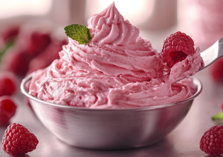 Самый нежный ягодный крем! Малиновый крем-чиз — готовим быстро и вкусно